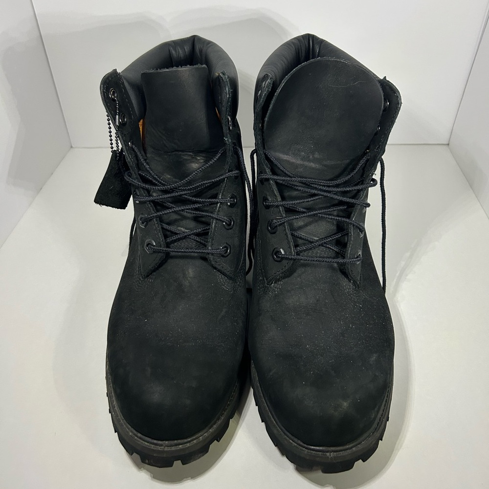 Timberland Black 6-Inch Boots Size 11.5